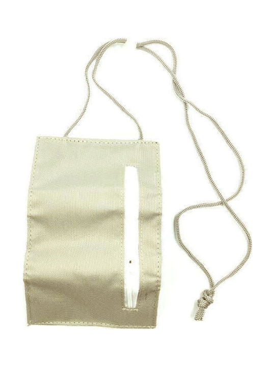Travel Neck Pouch Rcm Th1009 Beige – Security Underclothes Beige