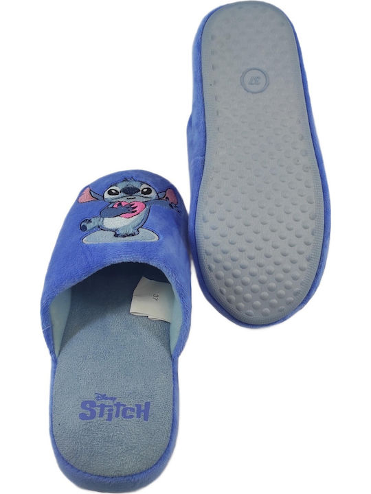 Kids Slippers Blue Lilostitch