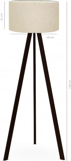 Aithrio Lampa de podea Î38xL21cm. Bej