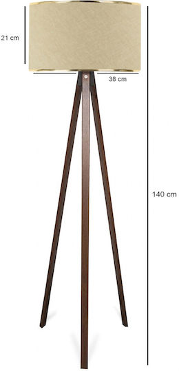 Aithrio Lampa de podea Î38xL21cm. Bej