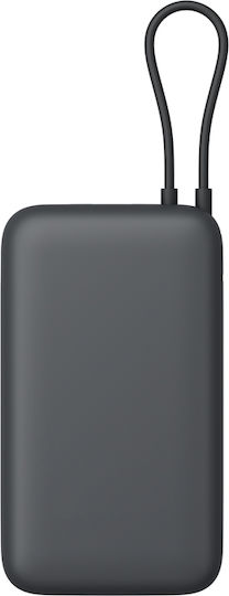 Xiaomi Power Bank 20000mAh 22.5W с USB-A порт и USB-C порт Dark Gray