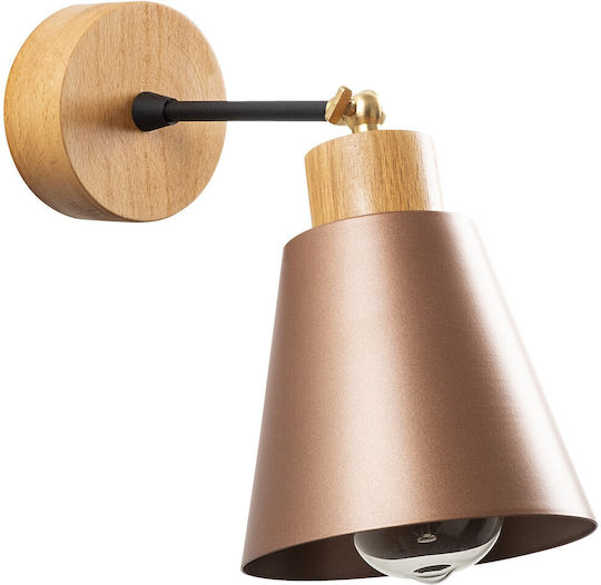Aithrio Modern Lumină de Perete Cupru 10x4cm