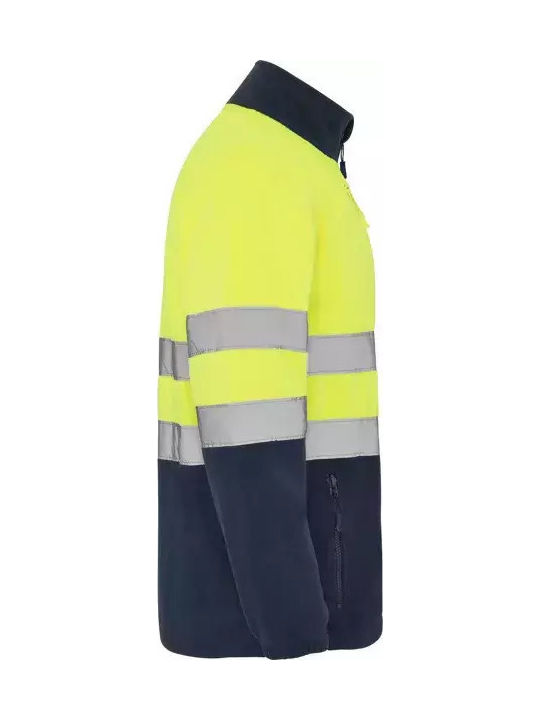 Roly Altair Work Jacket Reflective with Fleece Lining