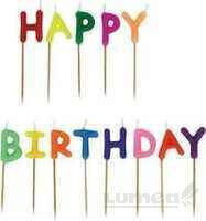 Happy Birthday Anniversary Candles 13 Pieces Lumea