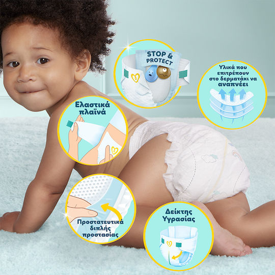Pampers Tape Diapers Premium Care No. 3 for 6-10kg 60pcs