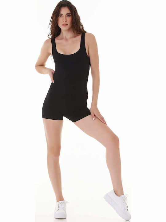 Γυναικείο Ολόσωμο Σορτς Jet Black, Black