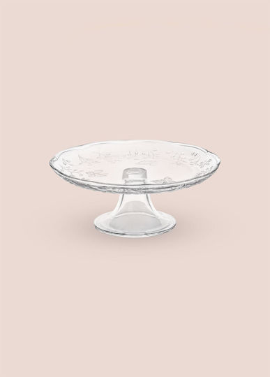 Aithrio Platou Decorativ Sticlă Transparentă 1buc 28x28x13buc