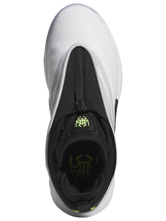 D.O.N. Issue 7 Low Basketball Shoes Cloud White Core Black Lucid Lemon