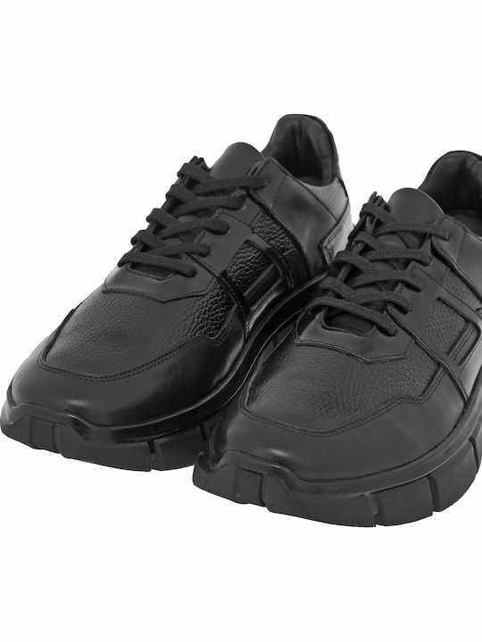 Sneakers Black Leather