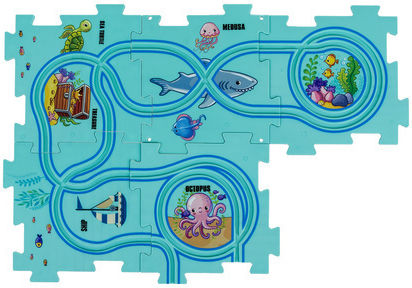 Kruzzel Interactive Kids Floor Puzzle 25 Pieces