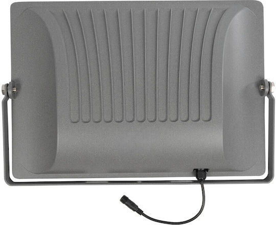 GloboStar Στεγανός Ηλιακός Προβολέας LED 400W Ψυχρό Λευκό 6000K με Τηλεχειριστήριο IP67