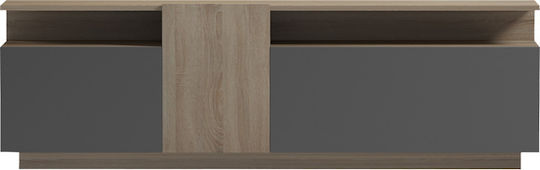 Шкаф за телевизор Дървен Vendora Sonoma-anthracite Д150xШ29.5xВ46.3см