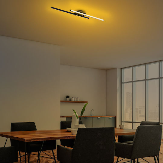 Aithrio Таванно осветление 10бр Черен с Вграден LED
