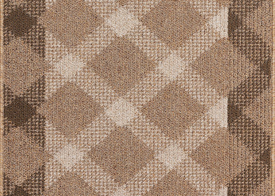 Non-Slip Kitchen Runner Mat Maggie Brown-Beige 67x140