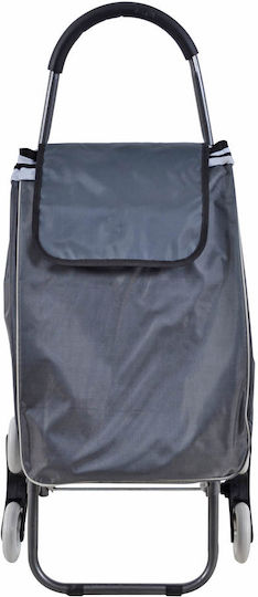 Shopping Trolley Gray 44x33x99cm