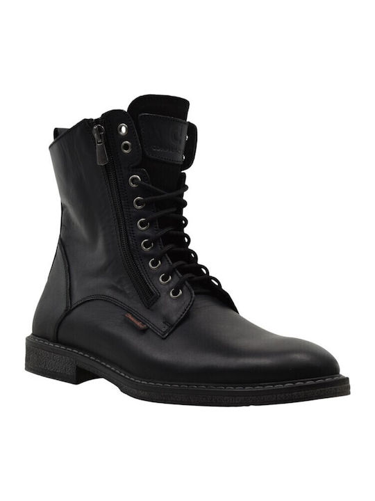 Leather Black Boots