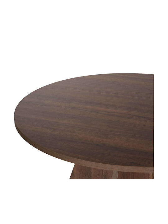 Virella Tisch Speisesaal Holz Walnut 120x120x75cm