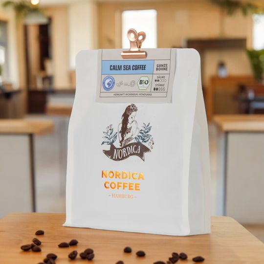 Nordica Coffee Espresso Kaffee Brasilien Calm Sea Bohnen 250gr