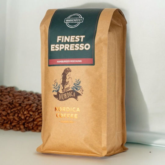 Nordica Coffee Καφές Espresso Hm Finest σε Κόκκους 500gr