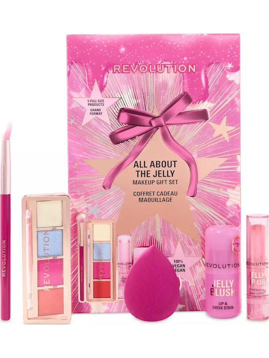 Revolution Beauty All About The Jelly Σετ Μακιγιάζ για Πρόσωπο, Μάτια & Χείλη