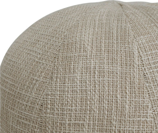 Σκαμπό Sanah Cream 30x30x30cm Σκαμπό Sanah Cream 30x30x30cm