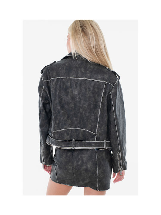 Γυναικείο Biker Jacket Jet Black