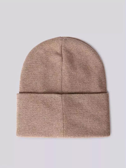 Beanie Beanie Knitted in Brown color