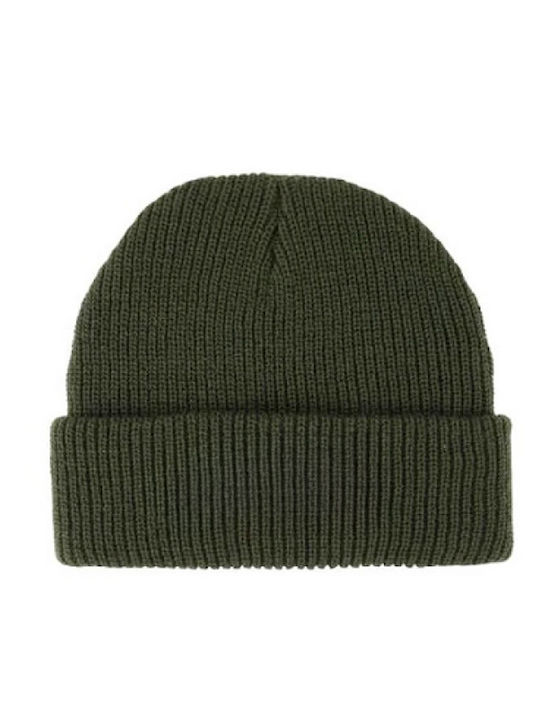 Beanie Unisex Beanie Knitted in Green color