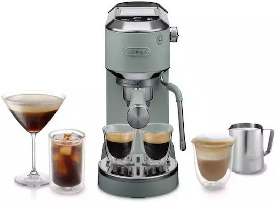 De'Longhi Dedica Duo Automatic Espresso Machine 1450W Pressure 15bar Green