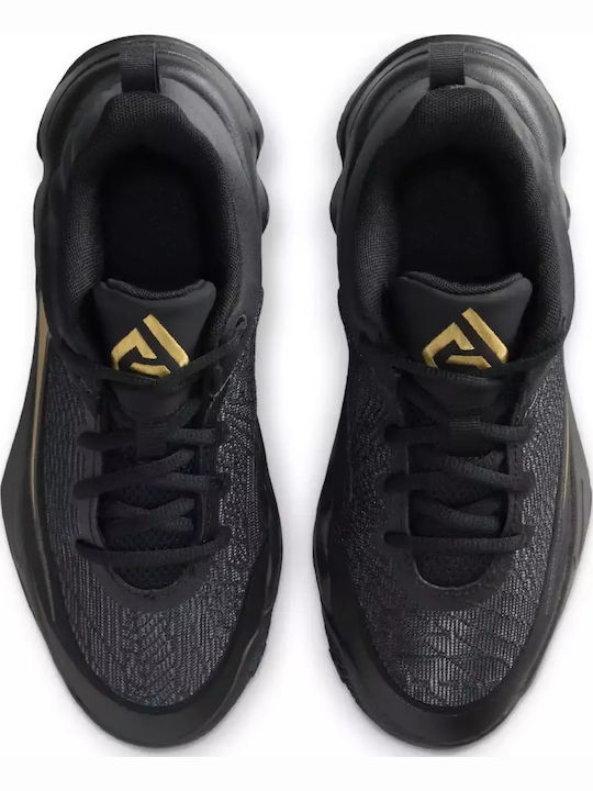 Giannis Immortality 4 Kids Sports Shoes Basketball with Laces Black
