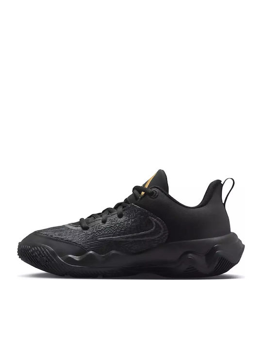 Giannis Immortality 4 Kids Sports Shoes Basketball with Laces Black