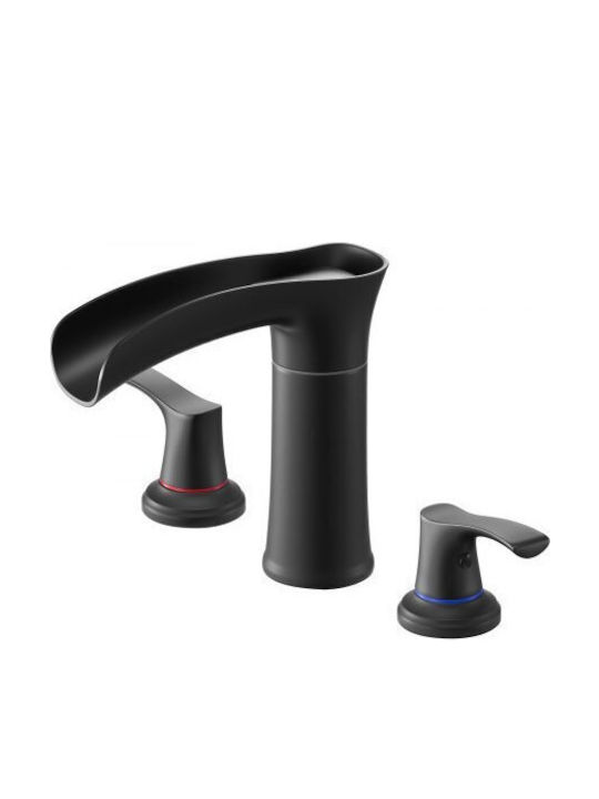 Vevor Shower Column with Mixer Black