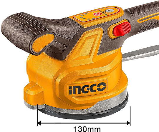 Ingco Battery Tile Suction Cup Vibrator 20v Li-ion Solo Φ 130mm 60kg Ctvli2001