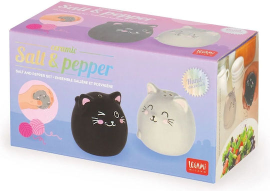 Legami Milano Set Sare și Piper Ceramică 2buc