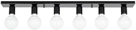 Opviq Deckenleuchte 91cm Schwarz
