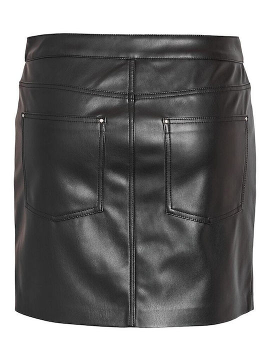 Leder Mini Rock Black