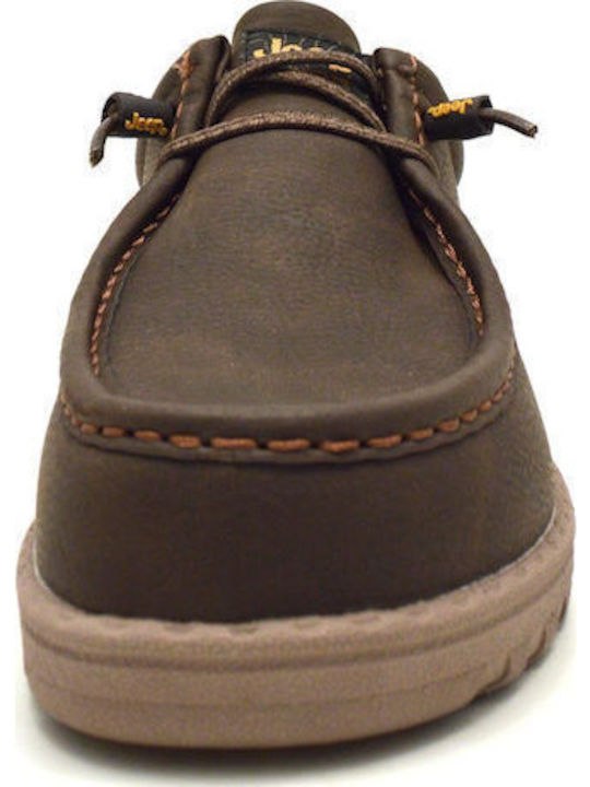 Ανδρικά Loafers σε Καφέ Χρώμα
