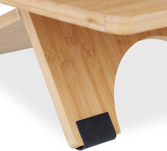 Relaxdays Stand pentru Laptop până la 17" Bej (10046348)