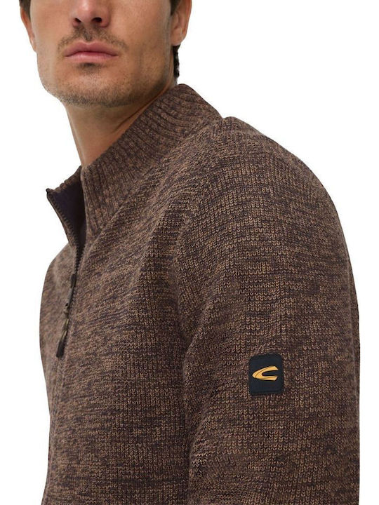 Men's Cardigan Dark Brown