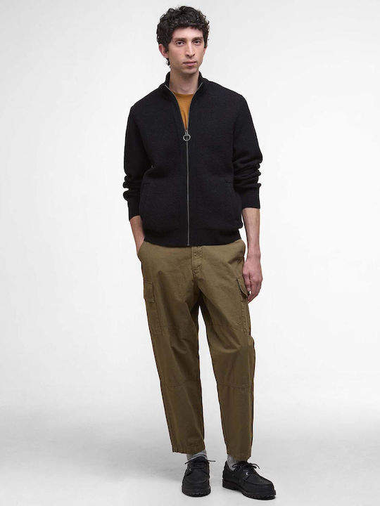 Milburn Men's Knitted Cardigan Black