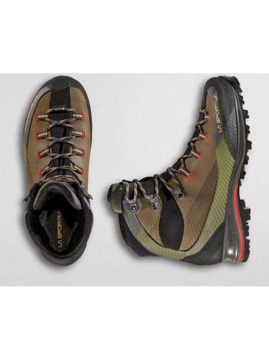 La Sportiva Trango Trk Leather Ανδρικά Ορειβατικά Μποτάκια Αδιάβροχα με Μεμβράνη Gore-Tex Κόκκινα