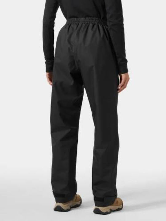 Helly Hansen Rain Женски Дълга Панталон Туризъм Черен