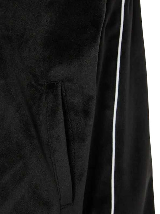 Jachetă de damă cu Fermoar Black