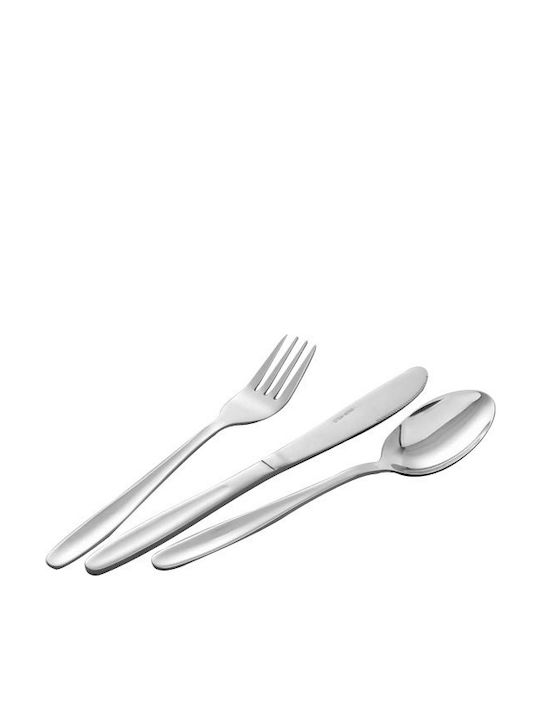GTSA Löffelset Dessert / Eiscreme Edelstahl Silber 13.3cm 12Stück