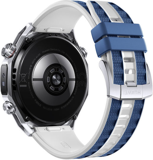 Huawei Watch Ultimate 2 Stainless Steel 48mm Waterproof with SIM and Heart Rate Monitor (Blue)