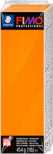 Staedtler Fimo Professional Polymeric Modelling Clay Orange 454gr