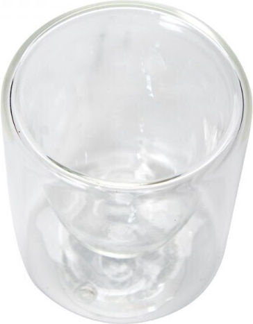 Atmosphera Φλιτζάνι Espresso Γυάλινο Διάφανο 80ml