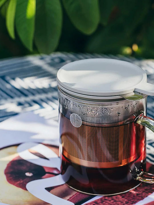 Buydeem Teapot with Filter Glass Transparent 500ml