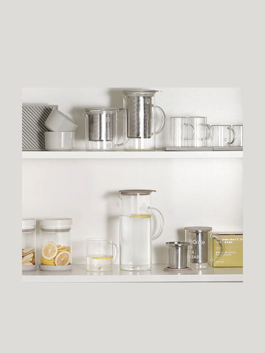 Buydeem Teapot with Filter Glass Transparent 500ml