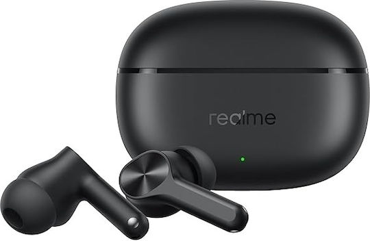 Realme Buds T200x Bluetooth Handsfree Earphones with Sweat Resistance and Charging Case Black